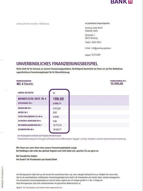 Gebraucht MG MG4 EV 125 kW (170 PS) 2022 Blau Kleinwagen