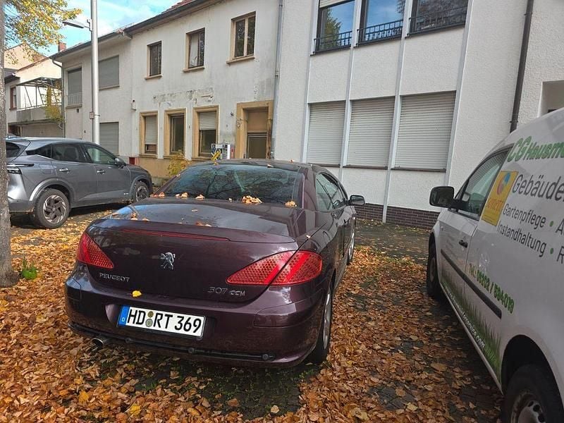 Violett Gebraucht 2004 Peugeot 307 CC Cabrio | 1.000 € (Superpreis) - Bild 1/4