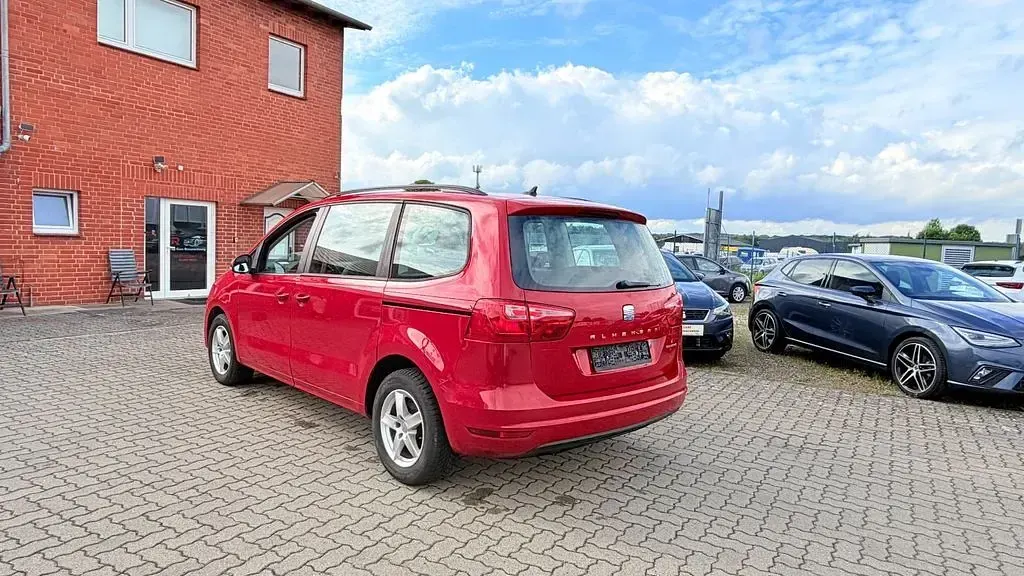 Gebraucht Seat Alhambra Style 150 PS (110 kW) 2012 Rot Van / Kleinbus