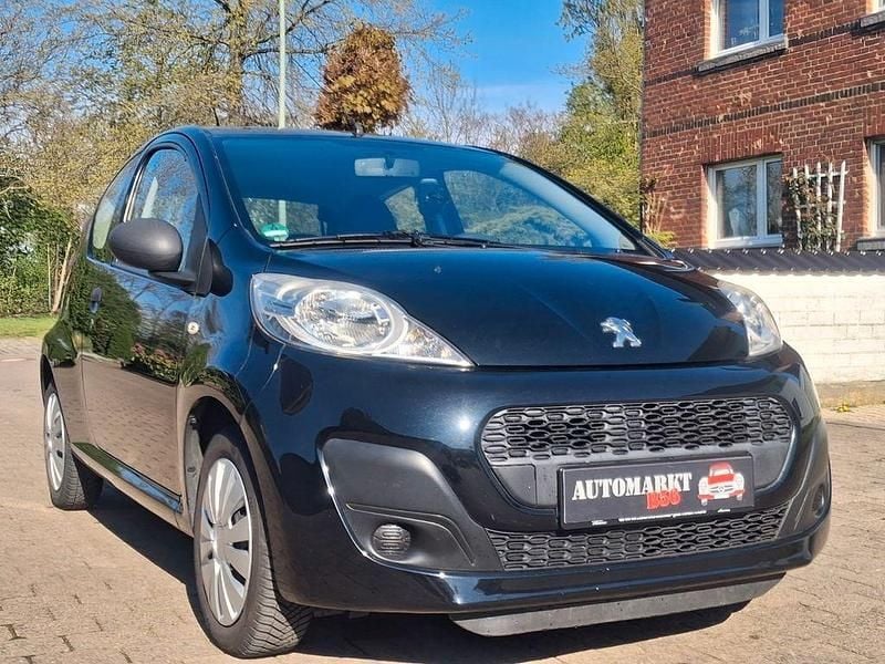 Gebraucht Peugeot 107 Access 68 PS (50 kW) 2013 Schwarz Kleinwagen