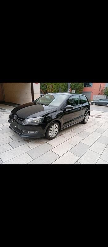 Gebraucht VW Polo Match 90 PS (66 kW) 2012 Schwarz Kleinwagen