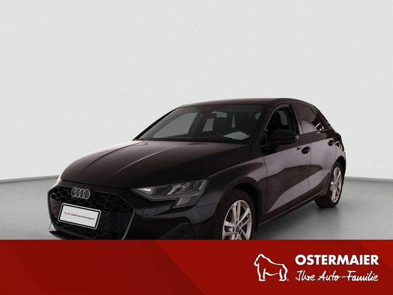 Mythosschwarz metallic Gebraucht 2025 Audi A3 Sportback Advanced Plus Limousine | 30.860 € (Superpreis) - Bild 1/4