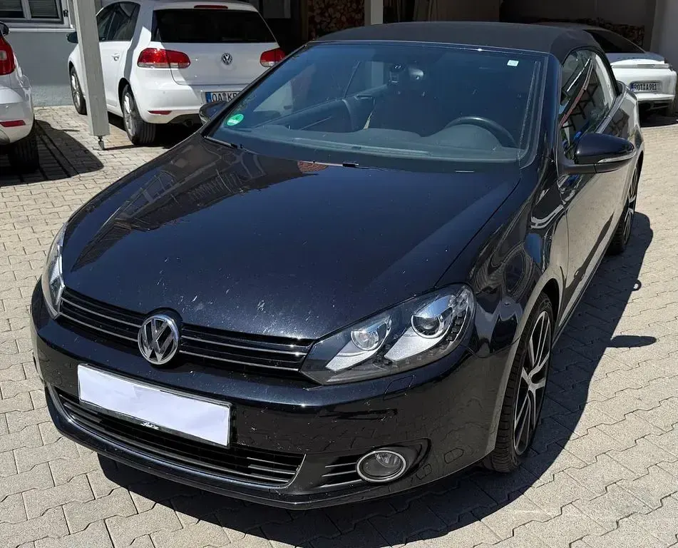 Gebraucht VW Golf Cabriolet 160 PS (117 kW) 2011 Schwarz Cabrio