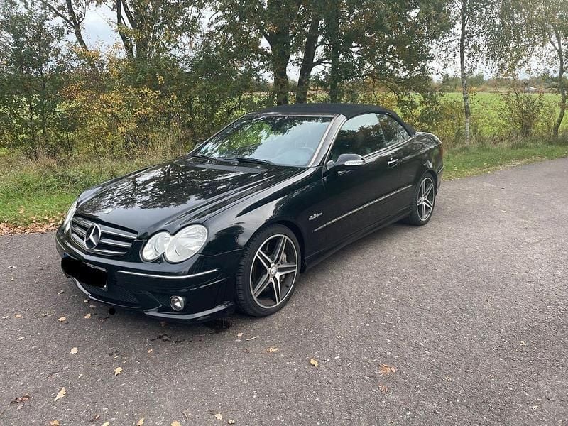 Schwarz Gebraucht 2006 Mercedes CLK63 AMG AMG Cabrio | 28.990 € - Bild 1/4