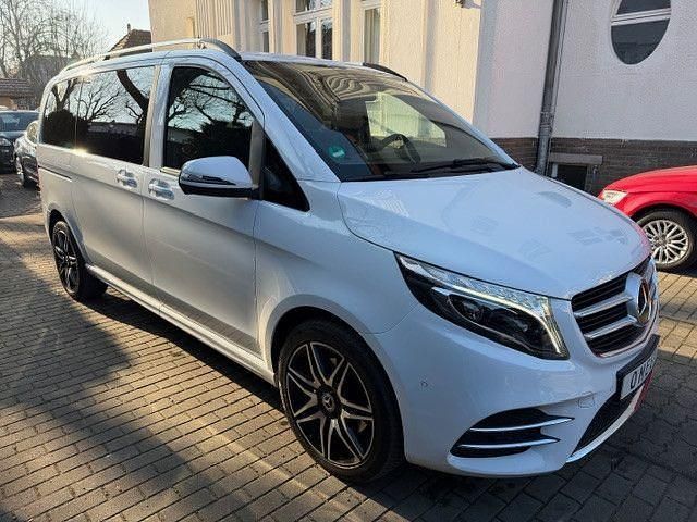 Gebraucht Mercedes V250 AMG line 190 PS (139 kW) 2018 Weiß Van / Kleinbus