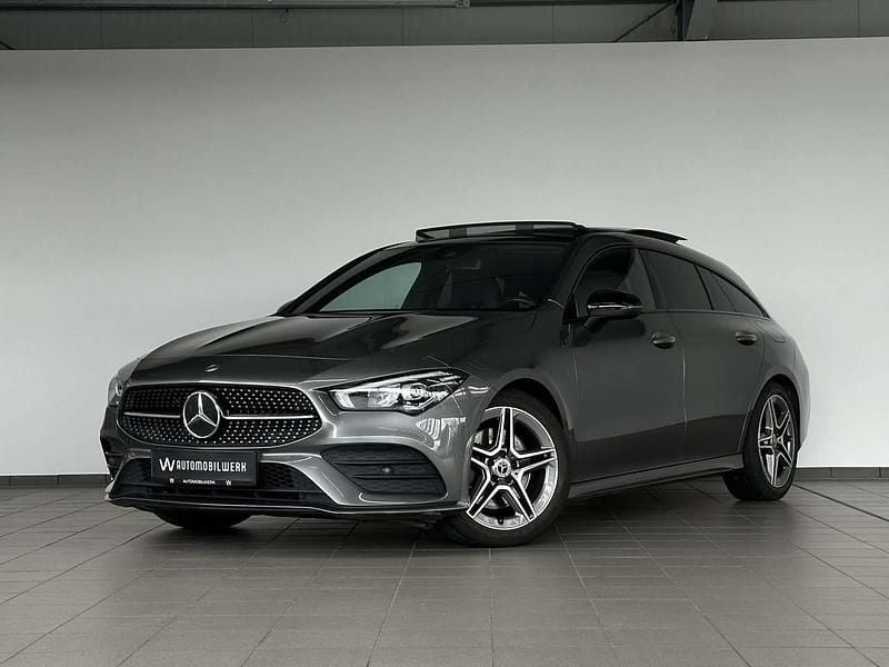 Gebraucht Mercedes CLA200 AMG 163 PS (119 kW) 2021 Selenitgrau Kombi