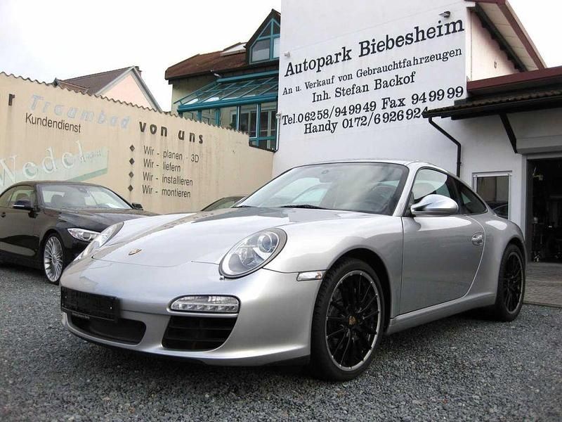 Gebraucht Porsche 911 Carrera 345 PS (253 kW) 2009 Arktissilbermetallic (metallic) Coupé