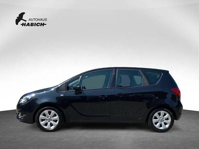 Gebraucht Opel Meriva 101 PS (74 kW) 2014 Karbonschw graphitschw midnigh (metallic) Van / Kleinbus