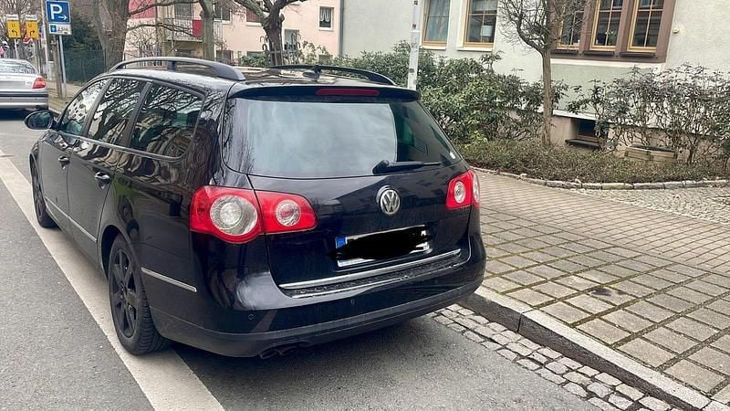 Usata VW Passat 140 CV (102 kW) 2008 Nero Station wagon