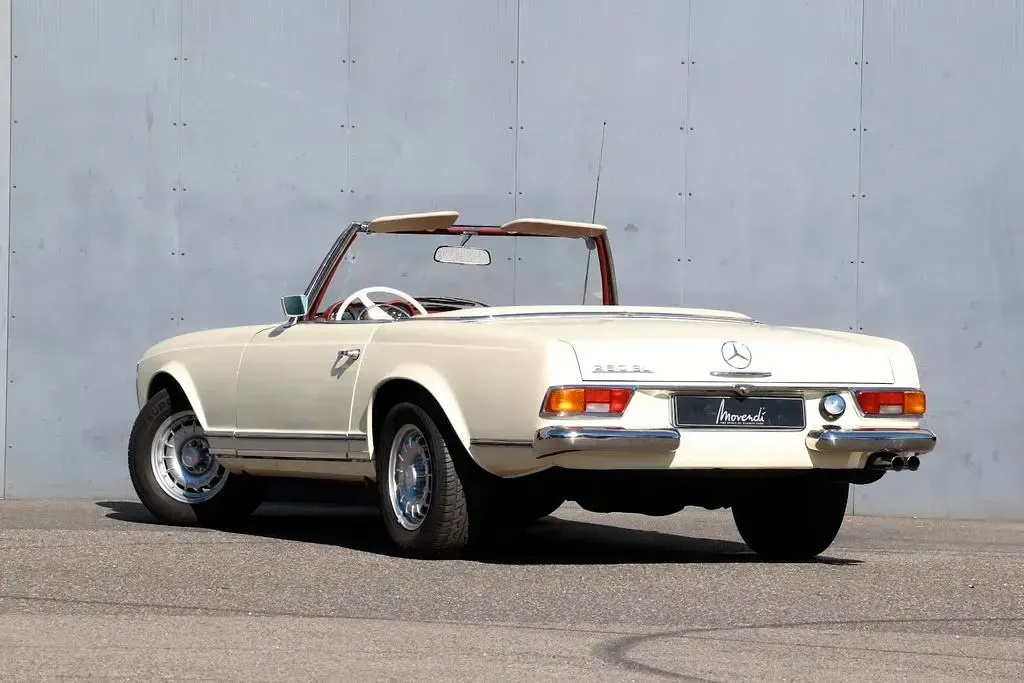 Gebraucht Mercedes SL280 170 PS (125 kW) 1968 Weiß Cabrio