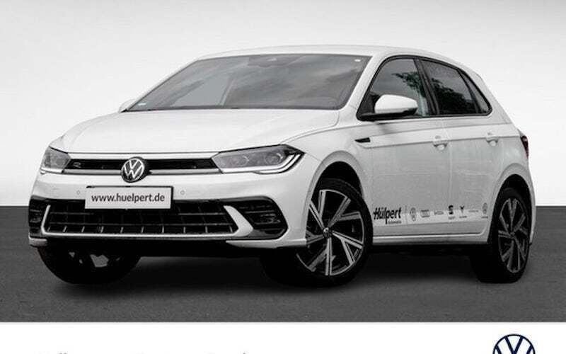 Pure white Gebraucht 2024 VW Polo R-line Limousine | 23.230 € (Guter Preis) - Bild 1/4