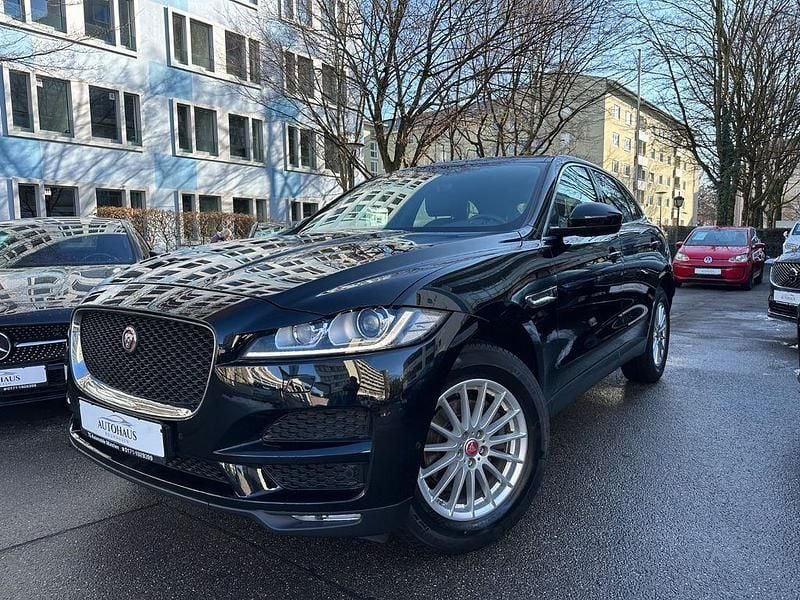 Schwarz Gebraucht 2020 Jaguar F-Pace Prestige SUV | 22.999 € (Superpreis) - Bild 1/4