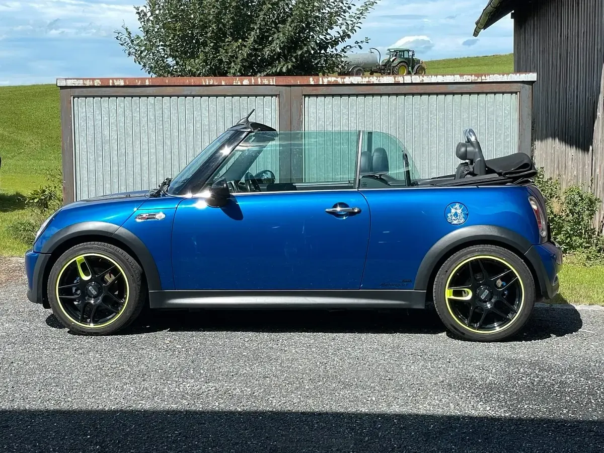 Gebraucht Mini Cooper S Cabriolet 170 PS (125 kW) 2004 Blau Cabrio