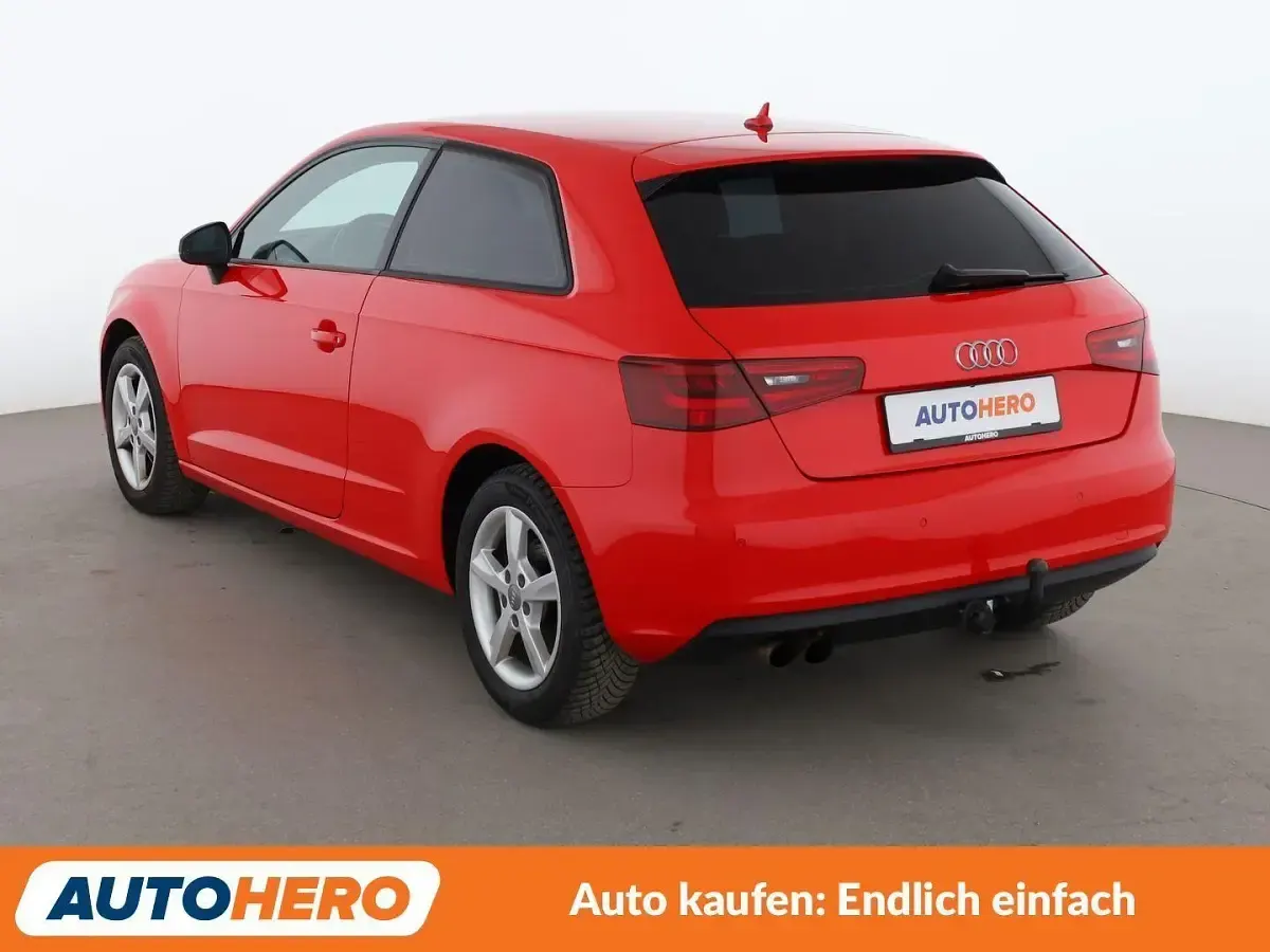 Brugt Audi A3 Attraction 125 HK (91 kW) 2015 Rød Sedan