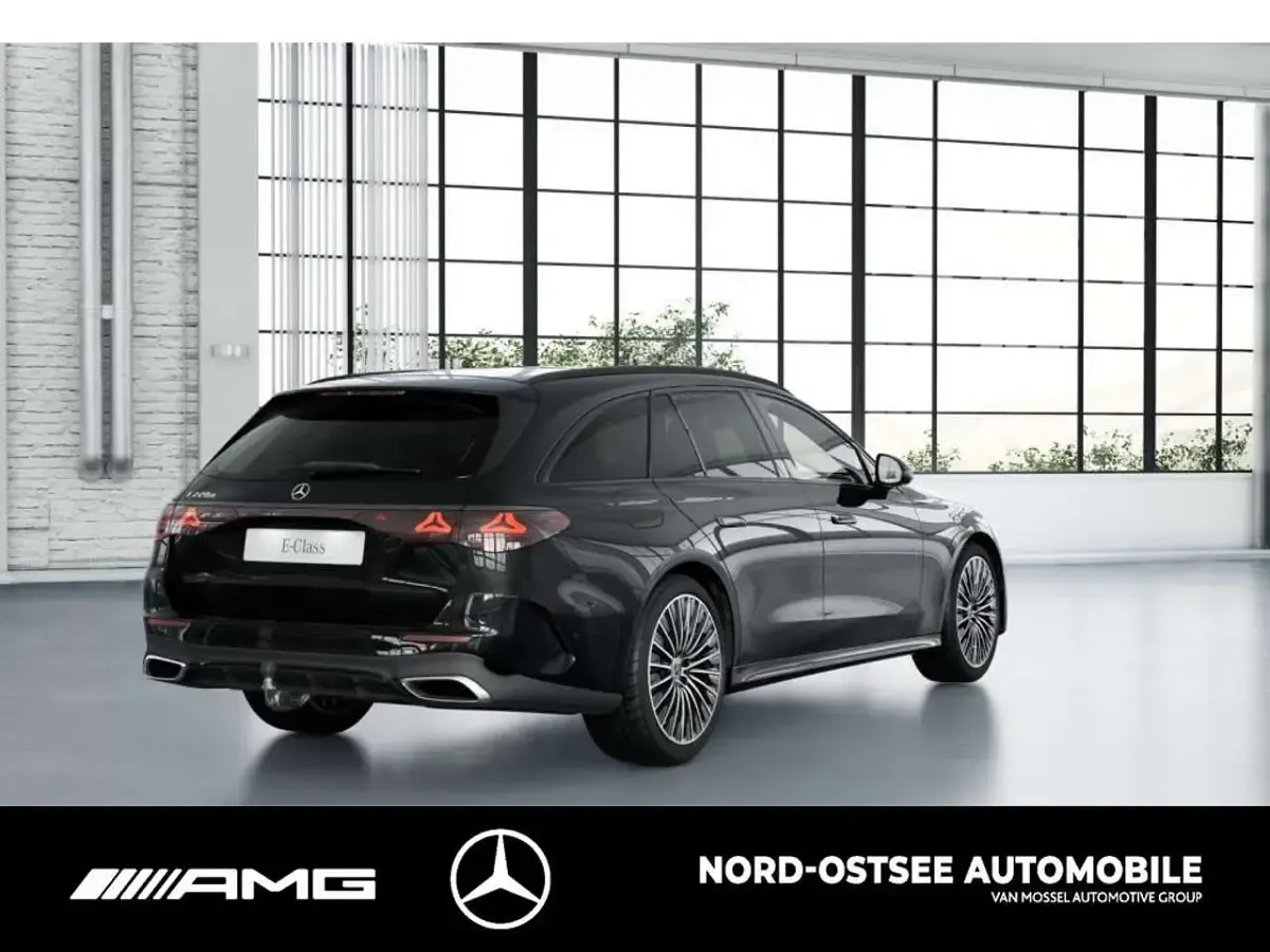 Gebraucht Mercedes E220 Advanced 197 PS (144 kW) 2025 Metalliclack obsidianschwarz Kombi