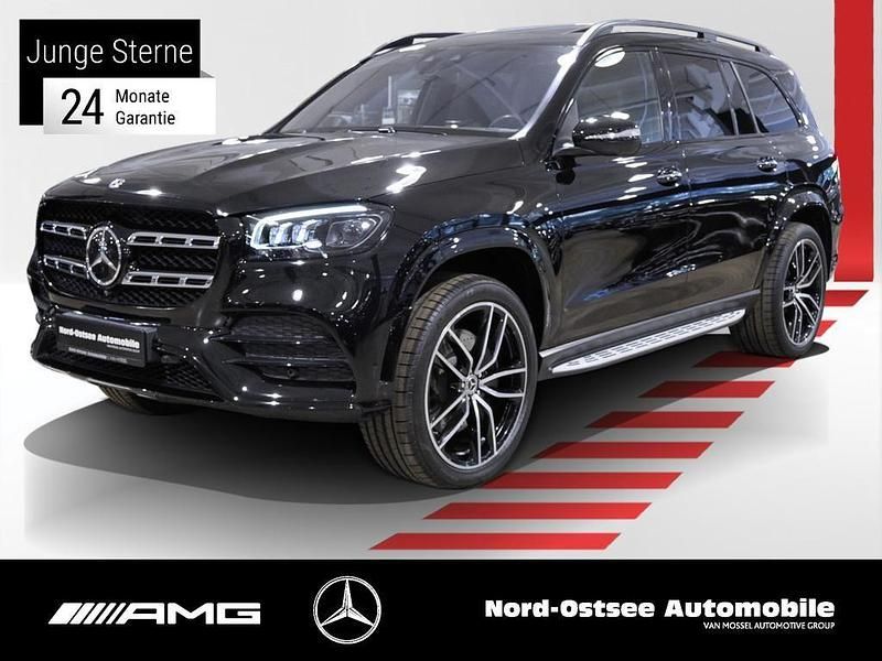 Schwarz metalliclack obsidianschwarz metallic Gebraucht 2020 Mercedes GLS400 AMG SUV | 75.790 € (Fairer Preis) - Bild 1/4