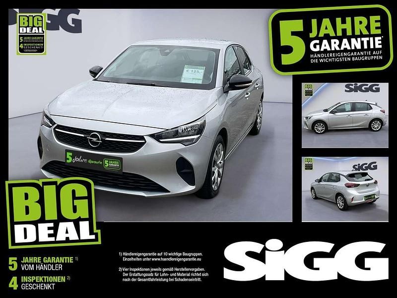 Aluminium silb/kristall silb Gebraucht 2022 Opel Corsa Edition Kleinwagen | 13.990 € (Fairer Preis) - Bild 1/3
