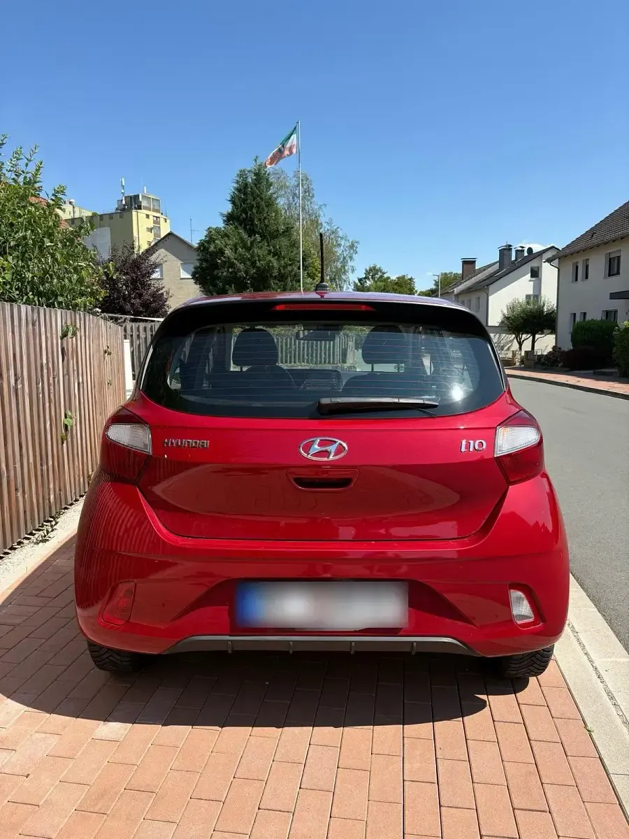 Gebraucht Hyundai i10 67 PS (49 kW) 2021 Rot Kleinwagen