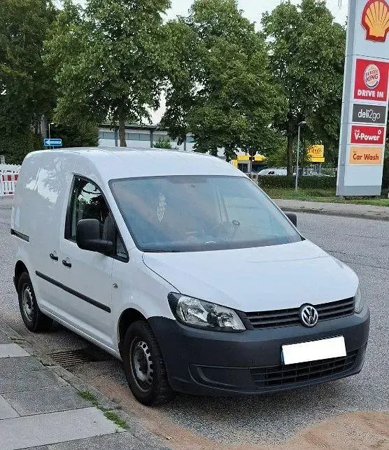 Gebraucht VW Caddy 86 PS (63 kW) 2014 Weiß Van / Kleinbus