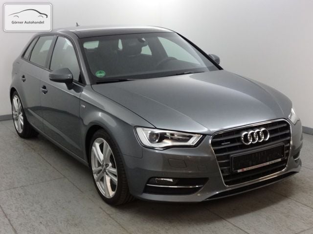 Gebraucht Audi A3 Sportback S-Line 180 PS (132 kW) 2014 Grau metallic Kleinwagen