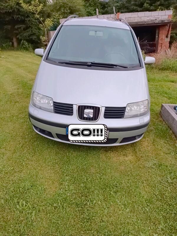 Silber Gebraucht 2006 Seat Alhambra Van / Kleinbus | 1.400 € (Guter Preis) - Bild 1/4