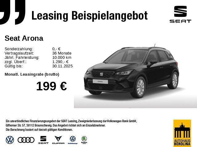 Schwarz Neu 2025 Seat Arona SUV | 26.111 € (Fairer Preis) - Bild 1/2