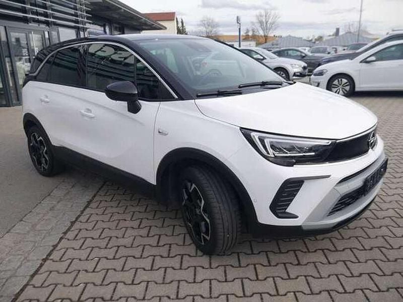 Gebraucht Opel Crossland X Elegance 131 PS (96 kW) 2021 Jade weiss/arktis weiss SUV