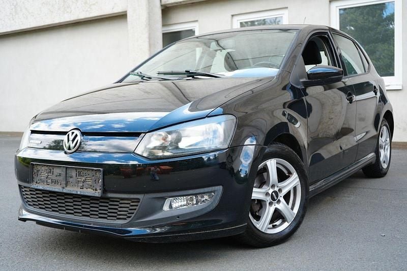 Schwarz Gebraucht 2013 VW Polo Trendline Kleinwagen | 3.490 € (Superpreis) - Bild 1/4
