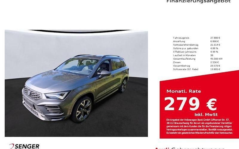Grau Gebraucht 2022 Seat Ateca FR SUV | 27.880 € (Teuer) - Bild 1/4