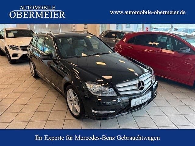Schwarz Gebraucht 2013 Mercedes C200 AMG Kombi | 17.950 € (Teuer) - Bild 1/4