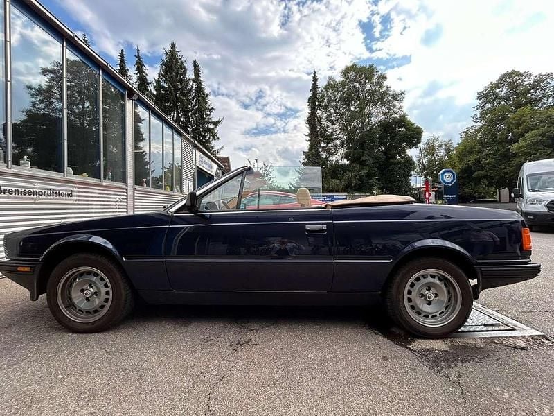 Blau Gebraucht 1986 Maserati Biturbo Cabrio | 17.000 € - Bild 1/4