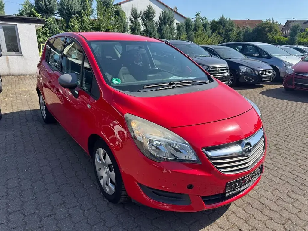 Gebraucht Opel Meriva Edition 140 PS (102 kW) 2015 Rot Van / Kleinbus