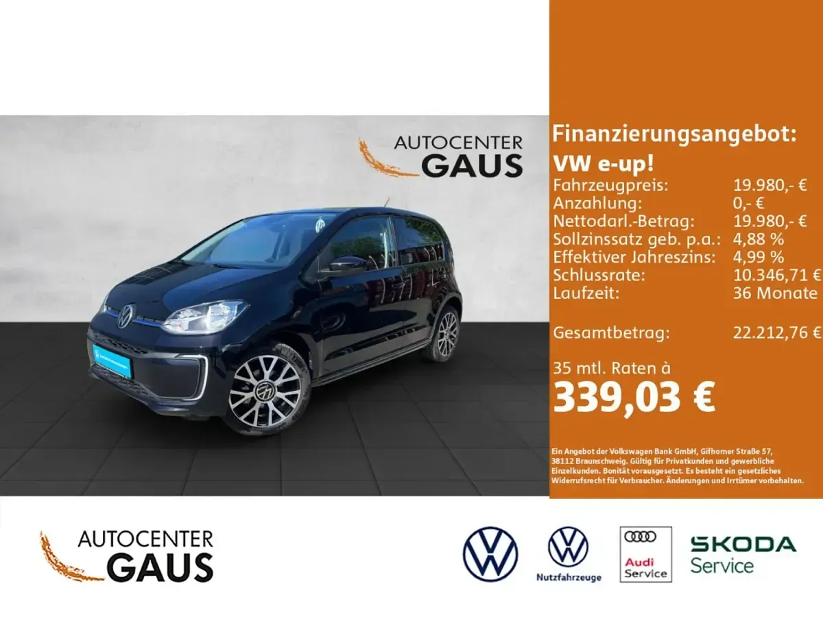 Brugt VW e-up! Edition 61 kW (83 HK) 2024 Hatchback