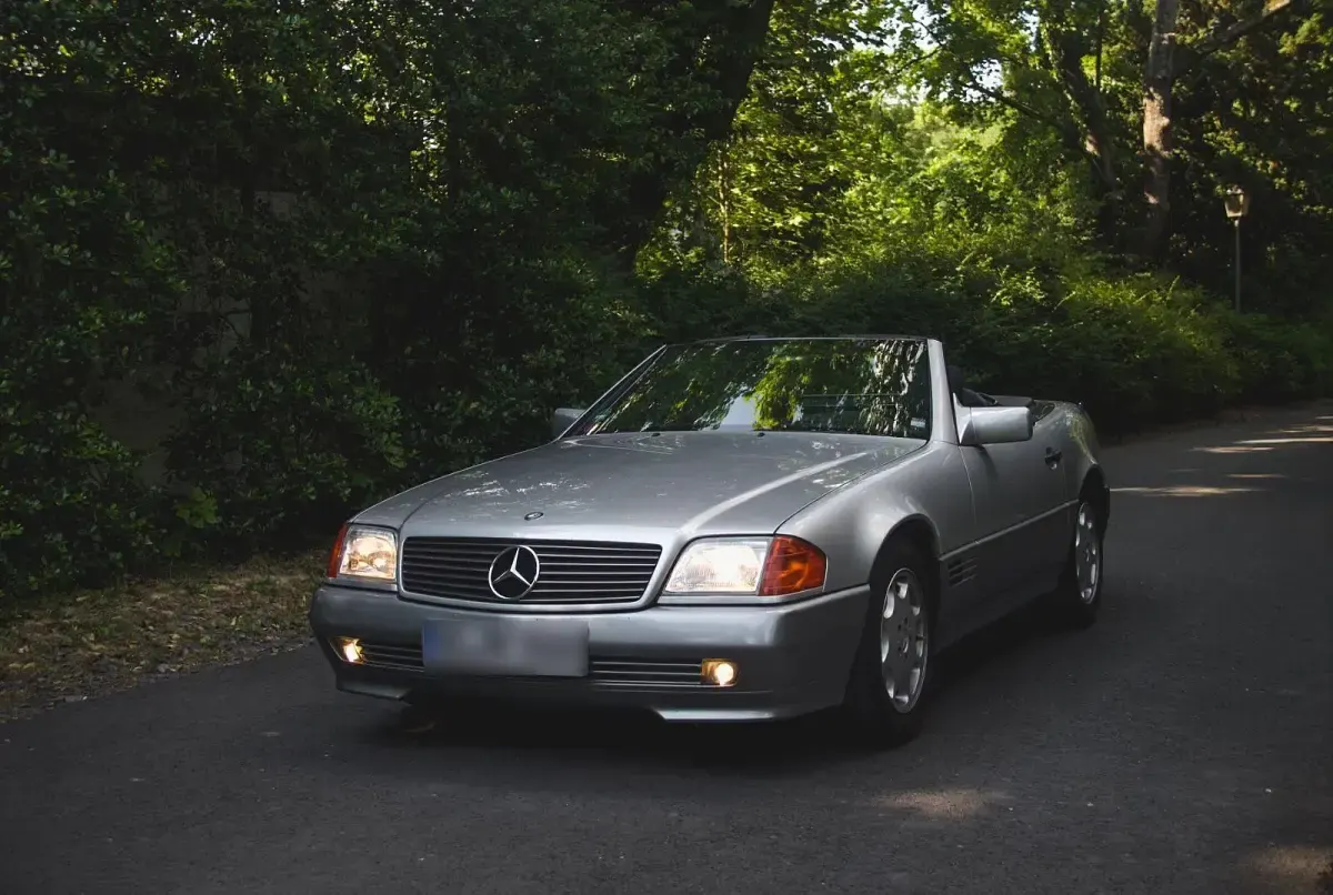 Gebraucht Mercedes SL280 193 PS (141 kW) 1993 Silber Cabrio