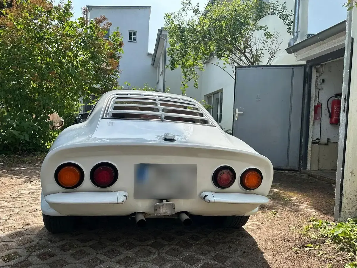 Gebraucht Opel GT 90 PS (66 kW) 1973 Weiß Coupé