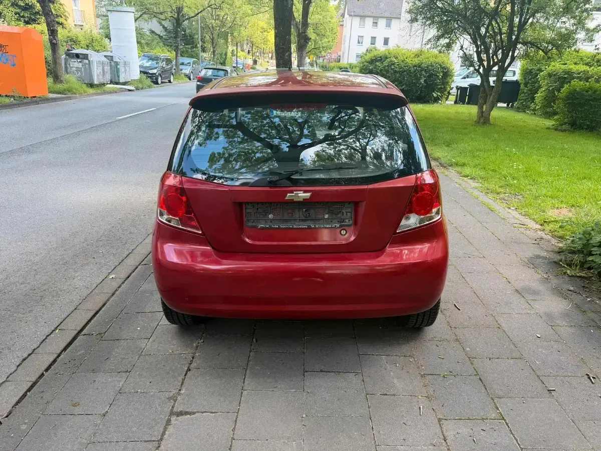 Gebraucht Chevrolet Kalos 2005 Rot Kleinwagen