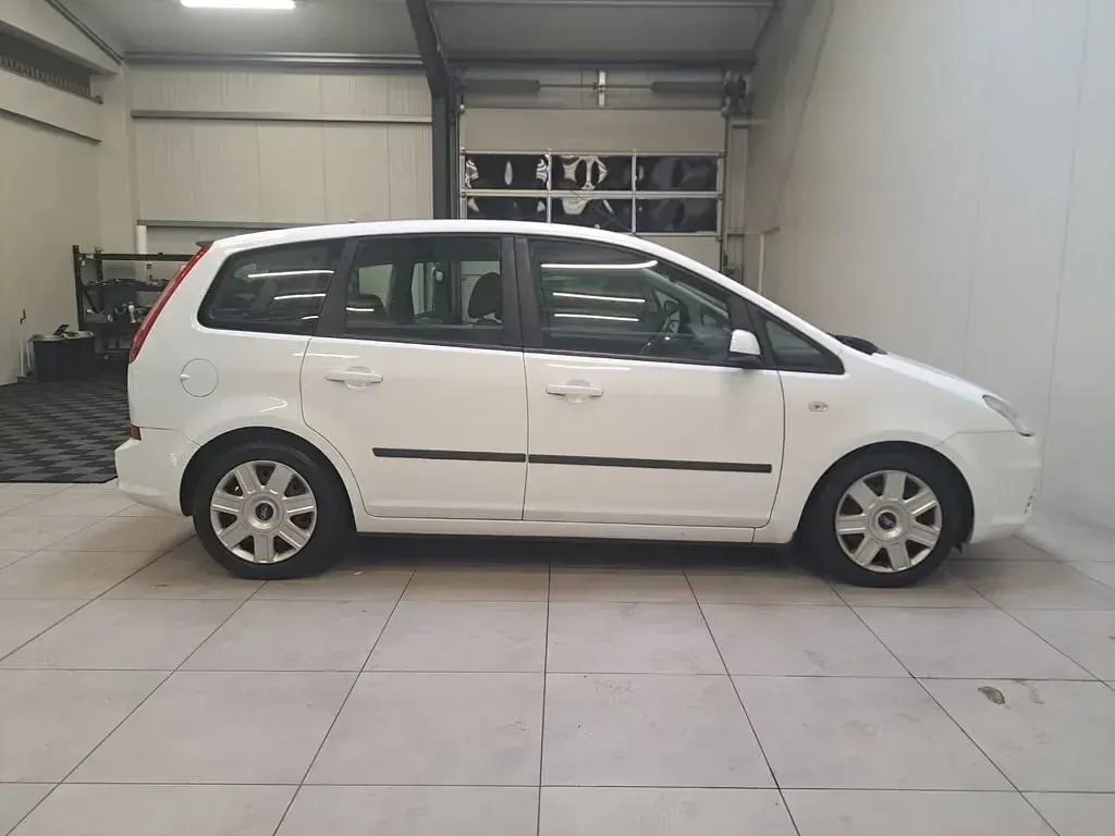 Gebraucht Ford C-MAX Style 109 PS (80 kW) 2008 Weiß Van / Kleinbus