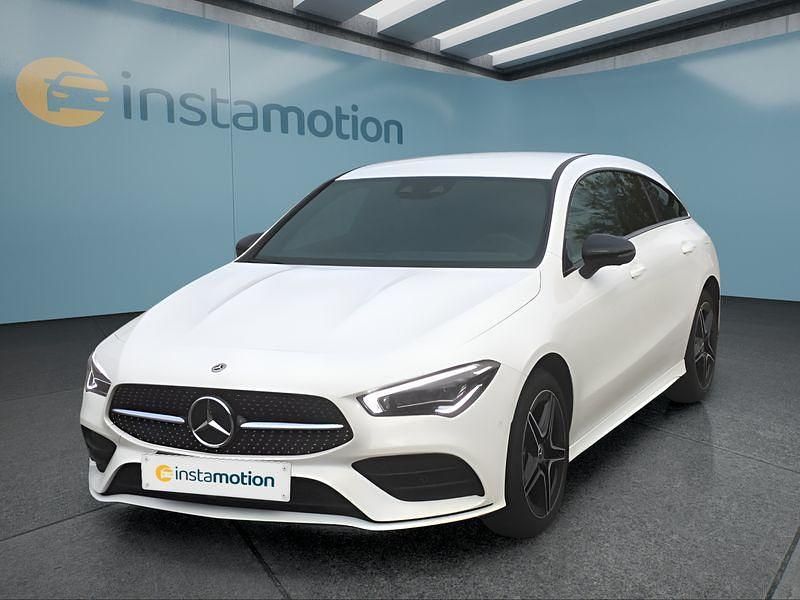 Weiß Gebraucht 2021 Mercedes CLA250e Limousine | 29.249 € (Superpreis) - Bild 1/4