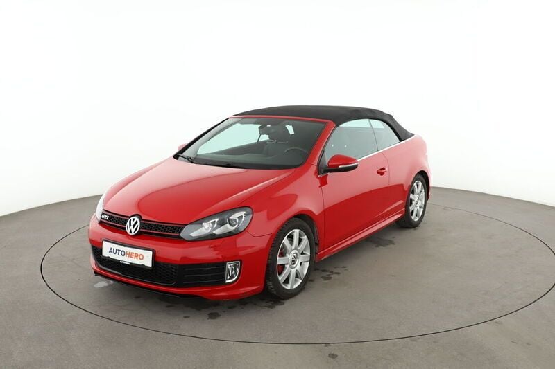 Rot Gebraucht 2016 VW Golf Cabriolet GTI Cabrio | 16.250 € (Guter Preis) - Bild 1/4