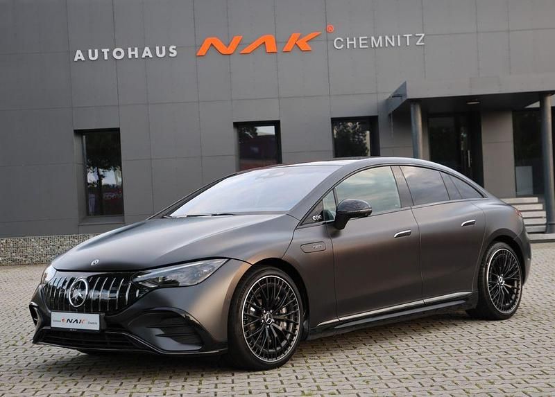 Grau Gebraucht 2023 Mercedes EQE AMG 43 AMG Limousine | 62.990 € (Fairer Preis) - Bild 1/4