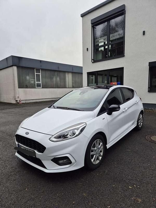 Weiß Gebraucht 2019 Ford Fiesta ST-Line Kleinwagen | 7.500 € (Superpreis) - Bild 1/4