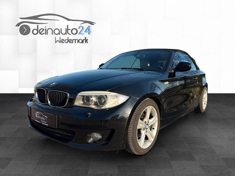 Schwarz ii Gebraucht 2011 BMW 118 Cabriolet Sport Line Cabrio | 9.900 € (Fairer Preis) - Bild 1/4