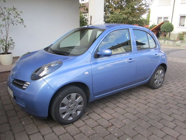 Gebraucht Nissan Micra 80 PS (58 kW) 2005 Blau metallic Kleinwagen