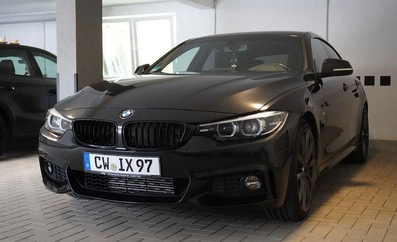 Schwarz Gebraucht 2018 BMW 420 Gran Coupé M Sport Coupé | 23.900 € (Fairer Preis) - Bild 1/4
