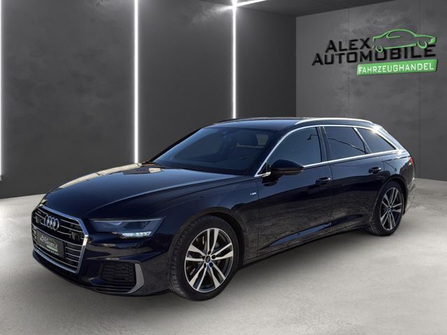 Firmamentblau metallic Gebraucht 2019 Audi A6 S-Line Kombi | 31.480 € (Superpreis) - Bild 1/4