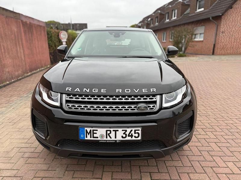 Schwarz Gebraucht 2017 Land Rover Range Rover evoque SUV | 13.990 € (Superpreis) - Bild 1/4