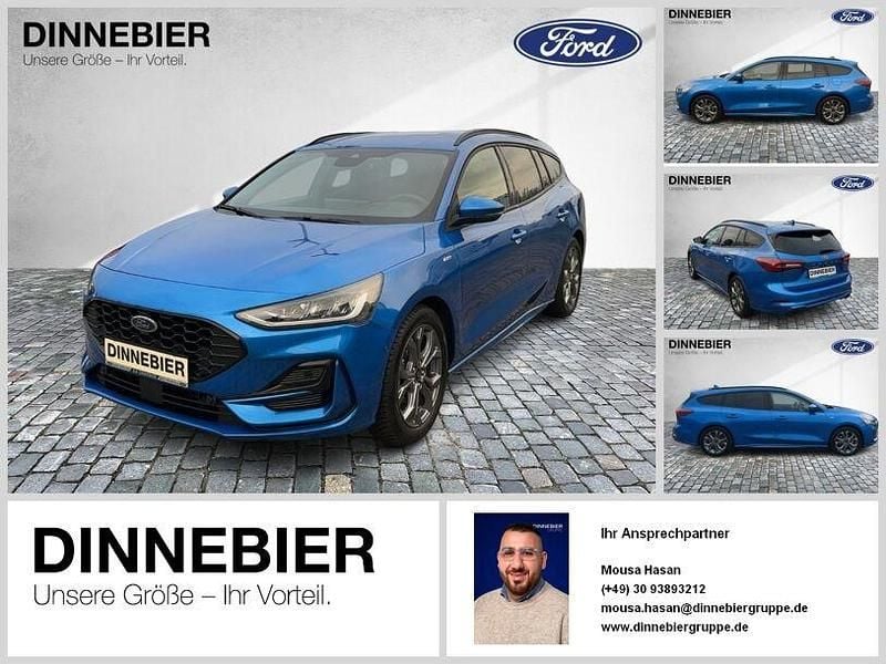 Blau Gebraucht 2023 Ford Focus ST-Line Limousine | 19.545 € (Fairer Preis) - Bild 1/3