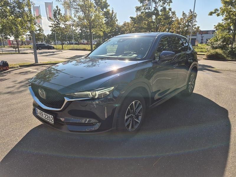 Blau Gebraucht 2019 Mazda CX-5 Sports-Line SUV | 22.500 € (Fairer Preis) - Bild 1/4