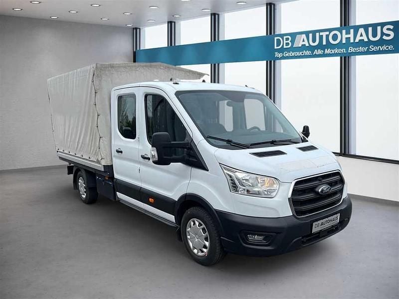 Gebraucht Ford Transit Trend 131 PS (96 kW) 2021 Weiß Limousine