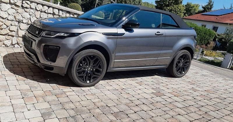Grau Gebraucht 2019 Land Rover Range Rover evoque Cabrio | 34.900 € (Guter Preis) - Bild 1/4